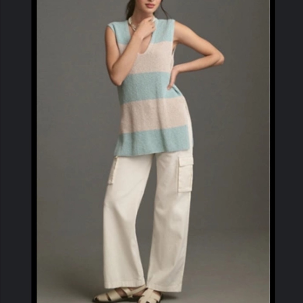 Pilcro Longline Sweater Vest